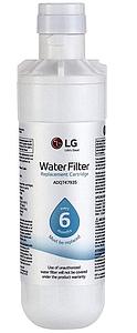 FILTRO DE AGUA REFRI LG  LT1000 AGF80300704